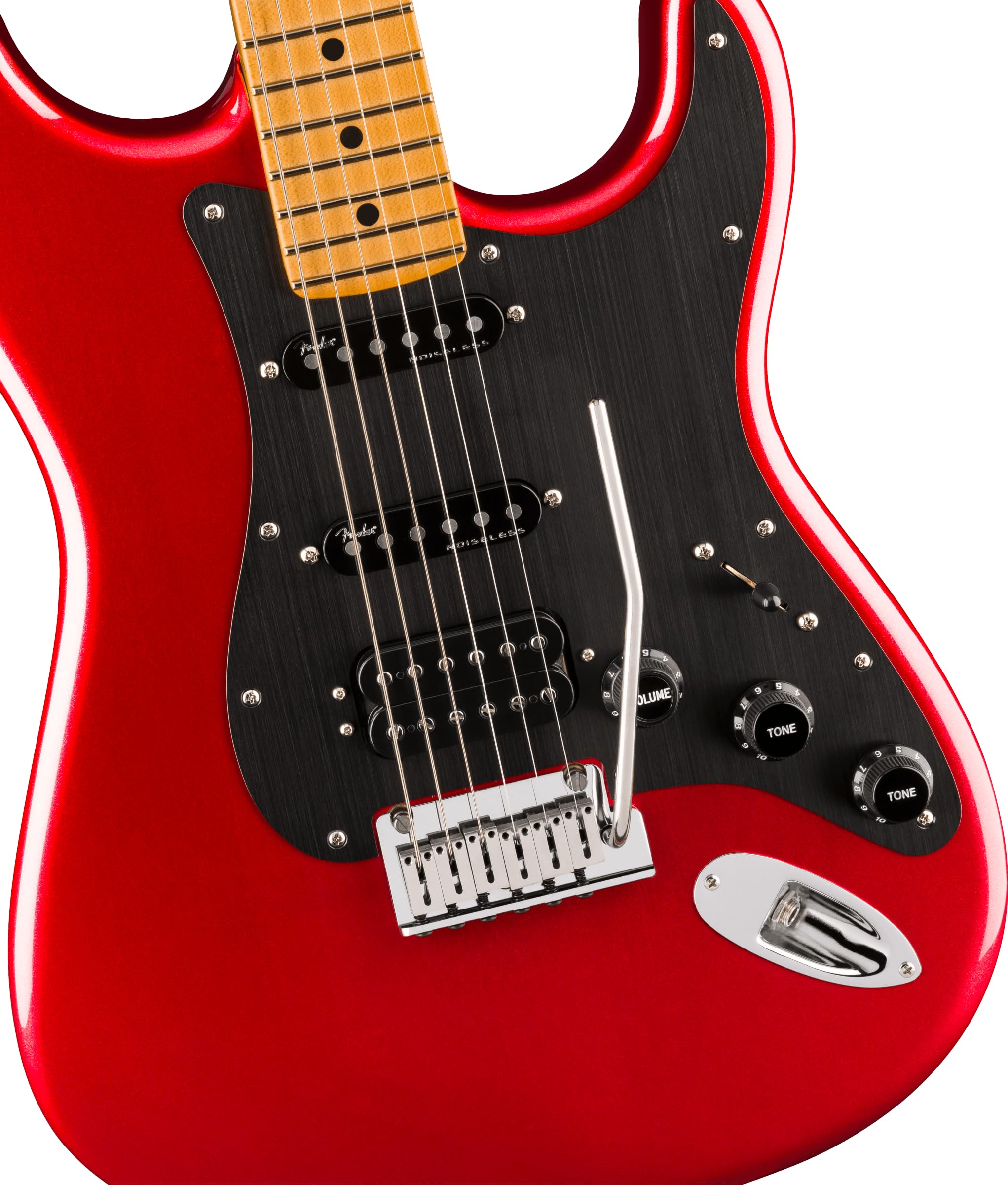 Fender American Ultra II Stratocaster HSS MN Sinister Red + Case